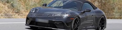 融合GT3和S/T元素 新款保时捷911 Speedster谍照曝光