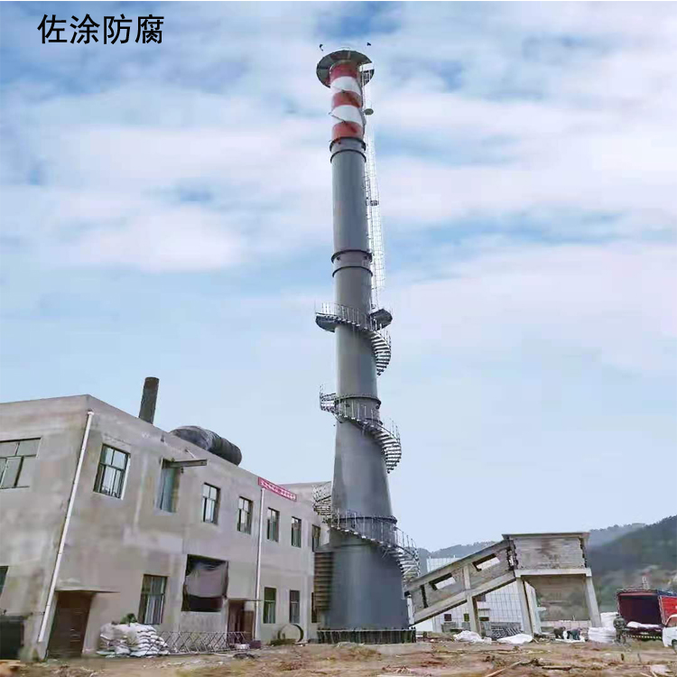 烟囱防腐涂料_烟囱防腐监理_西安烟囱脱硫防腐