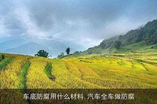 车底防腐用什么材料,汽车全车做防腐