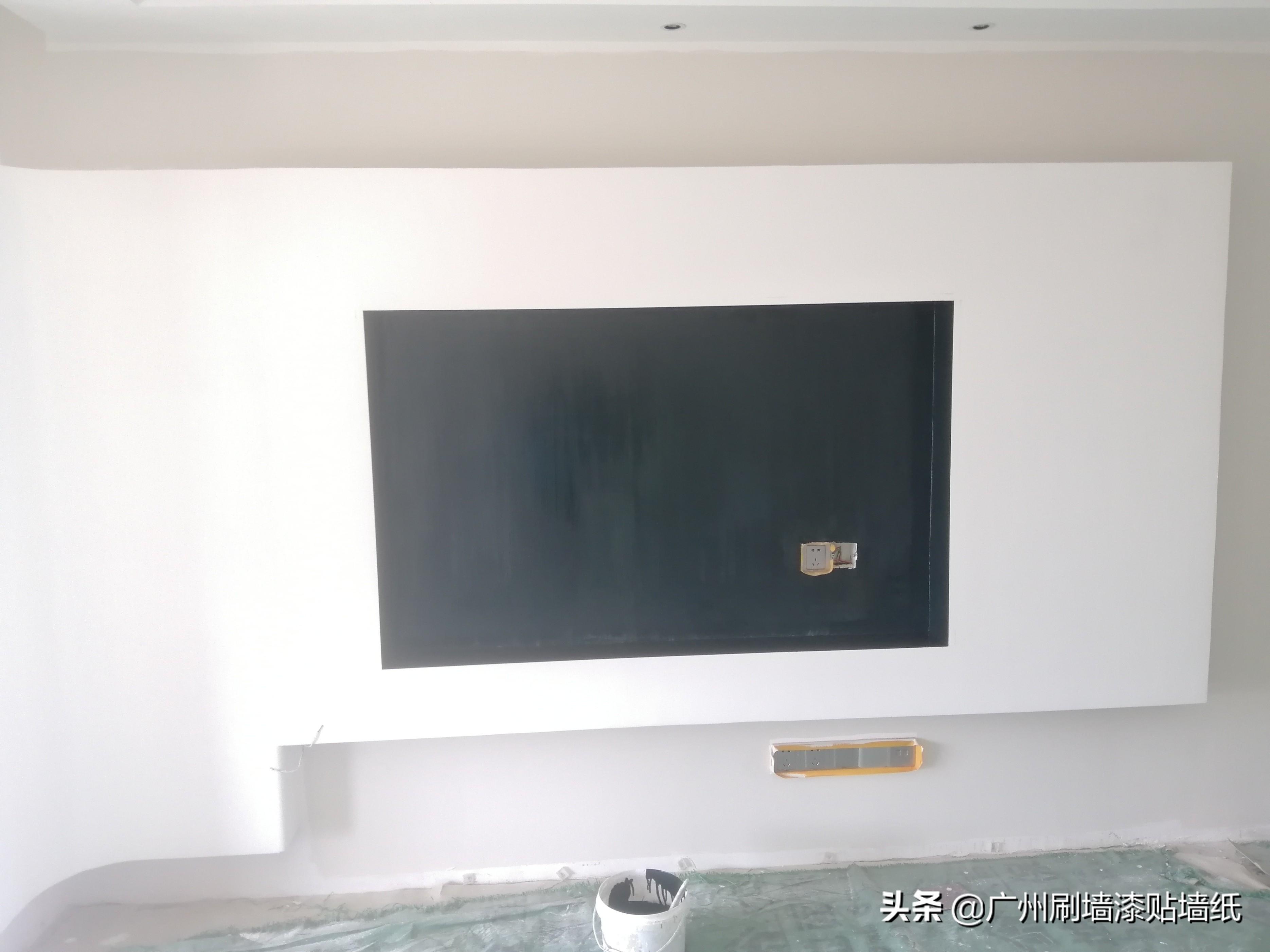 电视墙乳胶漆什么颜色好看_客厅艺术漆做什么颜色好看_天蓝色墙配什么颜色好看