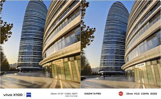 vivo X100、小米14 Pro拍照对比,拍太阳差距这么大?