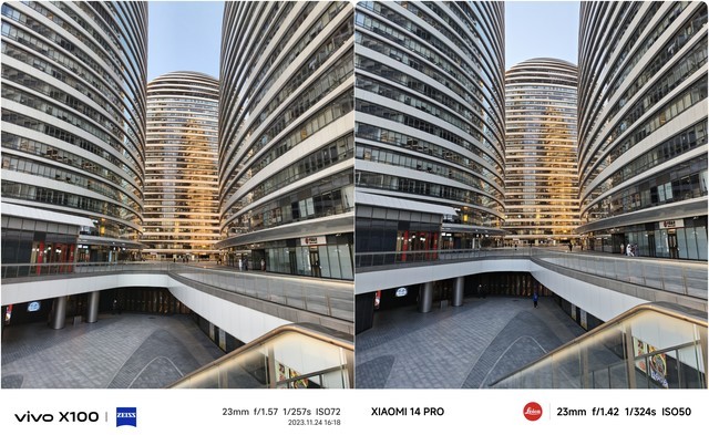 vivo X100、小米14 Pro拍照对比,拍太阳差距这么大?