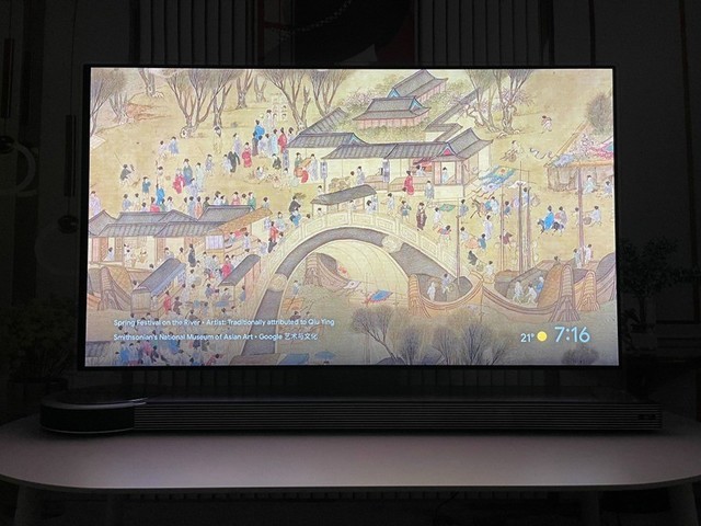 拥有一台会悬浮的电视是什么体验？FPD悬浮OLED电视评测