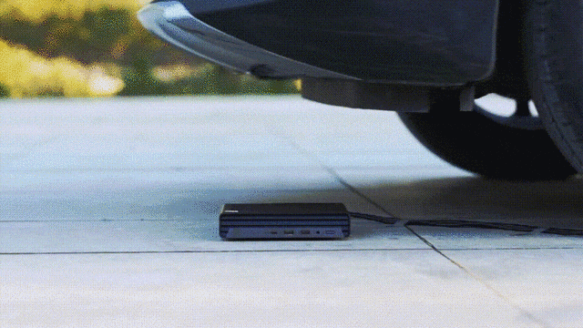 连续372天跑马拉松任务无故障,汽车碾压扛得住!惠普商用迷你台机做到了