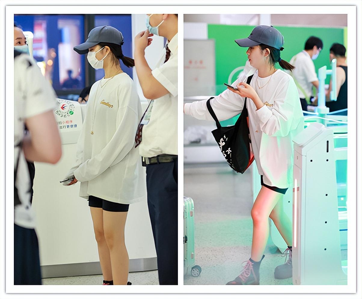 _黄多多越长大越美穿低调朴素的T恤（颜值不输大明星妈妈）_黄多多越长大越美穿低调朴素的T恤（颜值不输大明星妈妈）