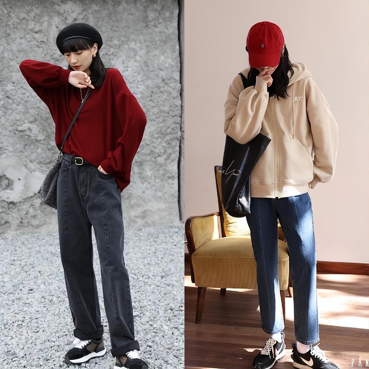 裤牛仔女_牛仔裤的讲解搭配_