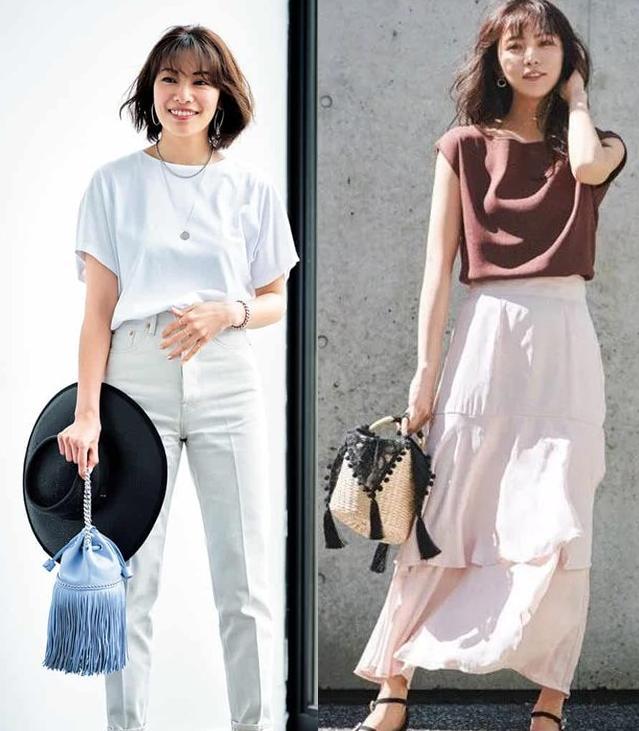 夏天穿什么短袖显白__夏季穿什么显瘦