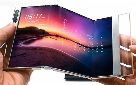超薄折叠屏_折叠直板手机_