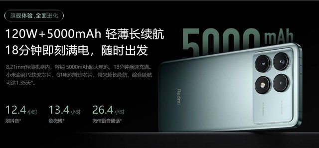 长续航不是梦，超大电池手机推荐