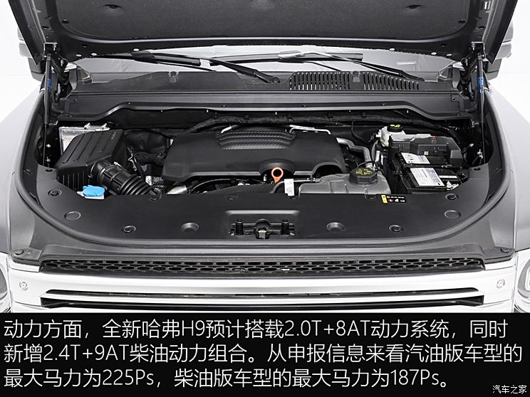 长城汽车 哈弗H9 2024款 2.0T 汽油四驱极境版