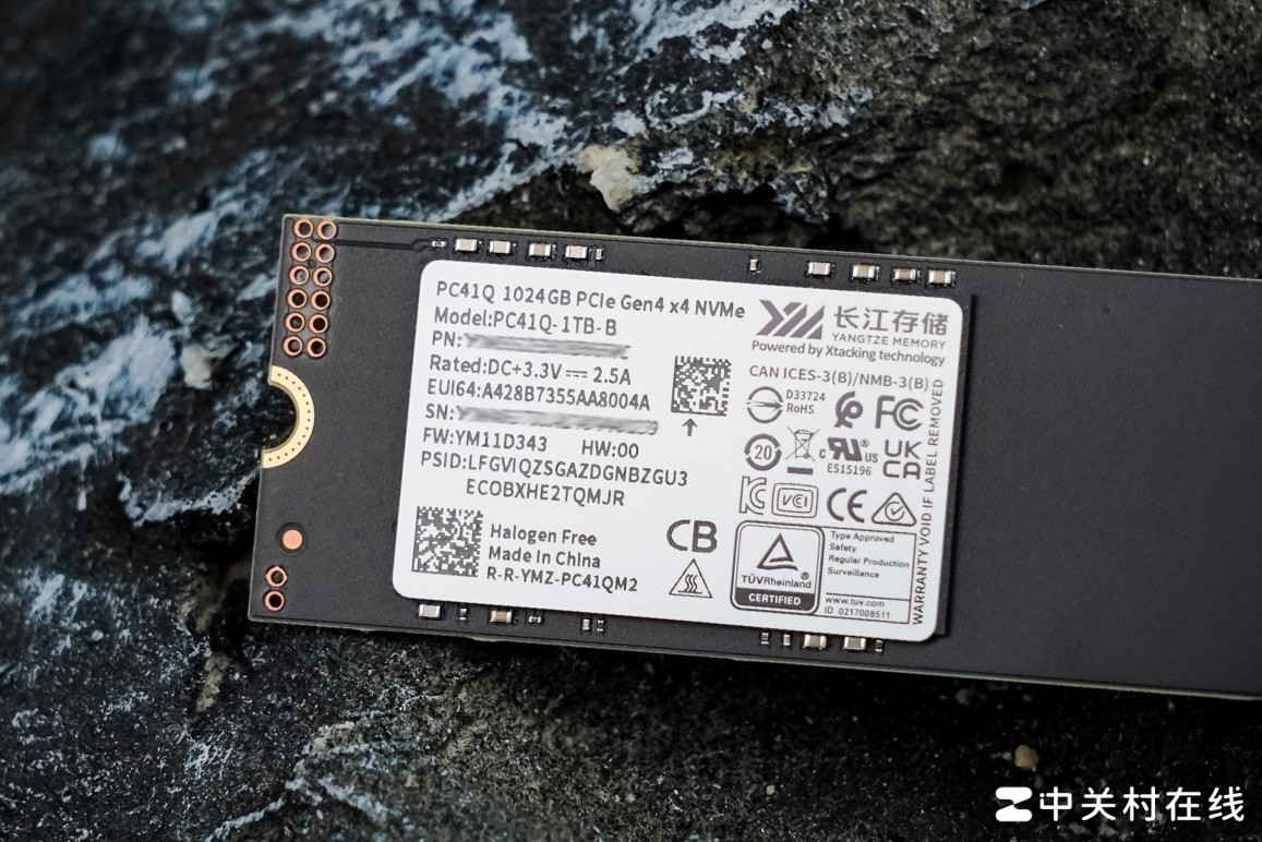 长江存储PC41Q评测 高效能OEM固态硬盘新力作