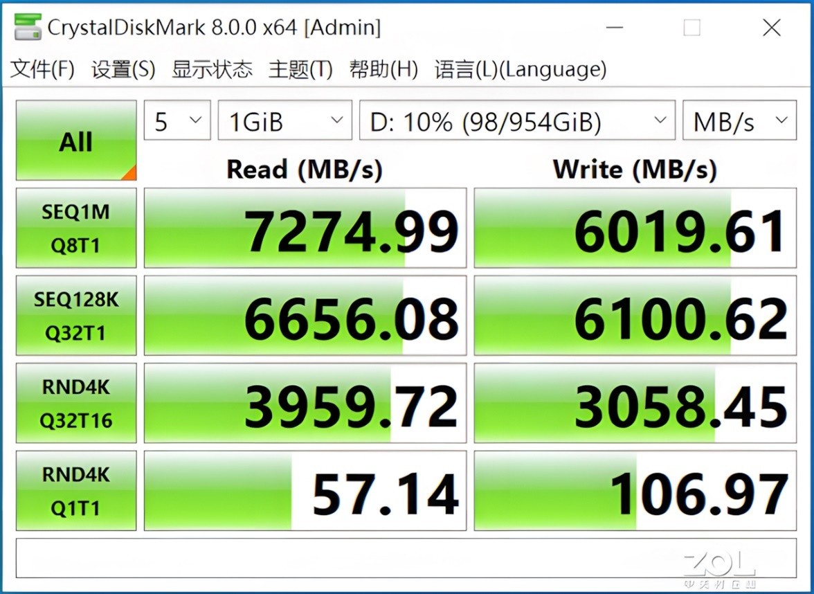 让游戏体验满分！致态TiPlus7100游戏性能实测