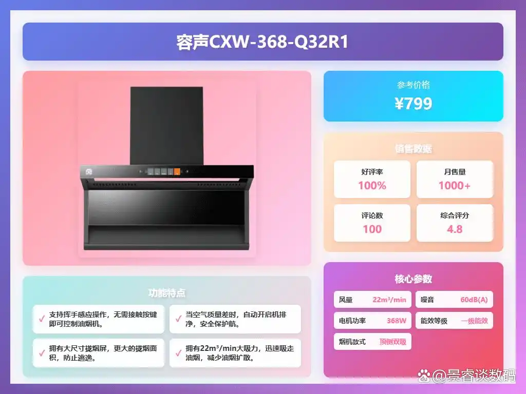 油烟机十大公认品牌排行榜_油烟机品牌推荐 2026年十大油烟机品牌排行榜 哪个牌子油烟机好声音小吸力大